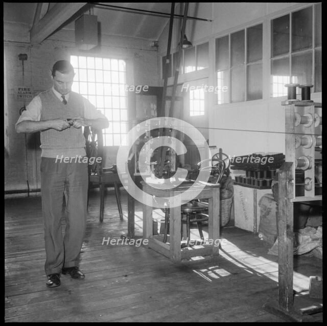 Wellington Mill, Strangman Street, Leek, Staffordshire, 1965-1968. Creator: Eileen Deste.