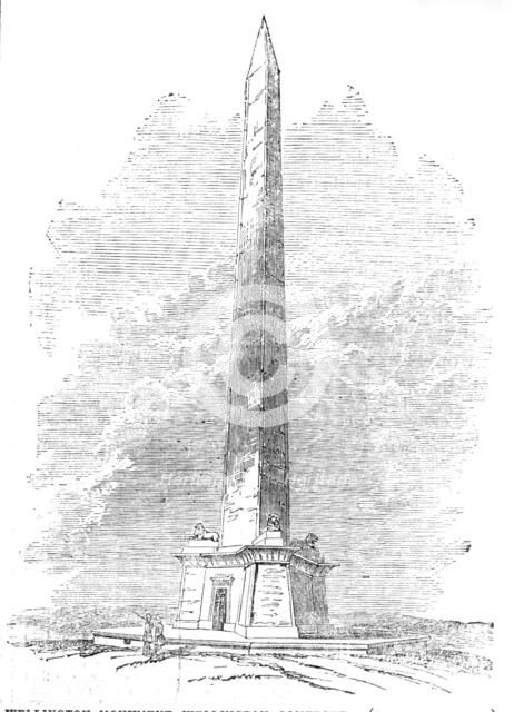 Wellington Monument, Wellington, Somerset, 1854. Creator: Unknown.