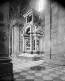 Wellington Monument, St Paul's Cathedral, City of London, c1870-c1900. Artist: York & Son