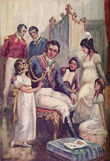 Wellington on the Eve of Waterloo c1925. Artist: Charles Dudley Tennant