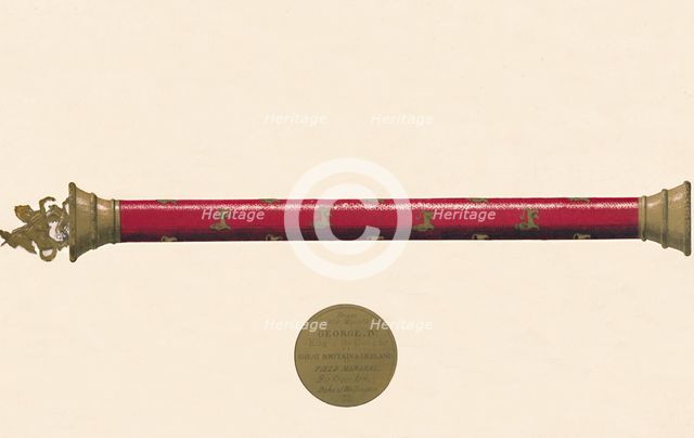 'Wellington’s Field Marshal’s Baton', c19th century. Artist: Unknown.