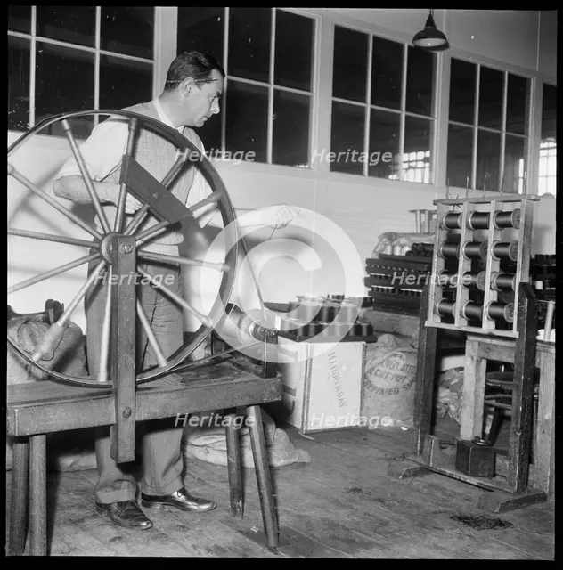 Wellington Silk Mills, Strangman Street, Leek, Staffordshire, 1965-1968. Creator: Eileen Deste.