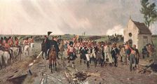 Wellington's March from Quatre Bras to Waterloo 1815, (c1878), (c1902). Creator: Unknown