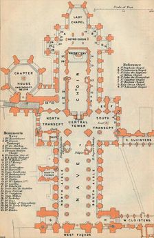 Wells Cathedral c20th Century. Artist: John Bartholomew