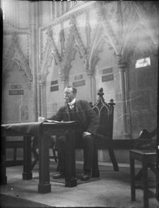 Wells Cathedral, Cathedral Green, Wells, Mendip, Somerset, 1907. Creator: Katherine Jean Macfee