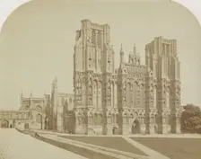 Wells Cathedral, Somerset, 1862. Artist: Cundall, Downes & Co