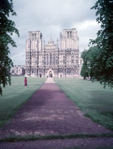 Wells Cathedral, Somerset, c1955. Creator: Arthur Charles Kirby Ware