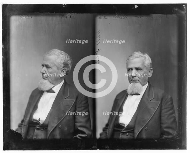 Wells, Hon. J. Madison, Gov. of La., between 1865 and 1880. Creator: Unknown.