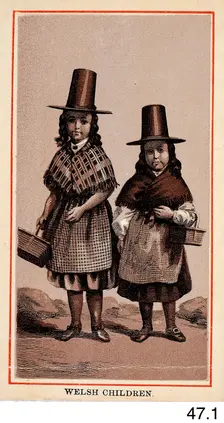 Welsh Children, c1860s-1880s. Creator: Charles Smith Allen
