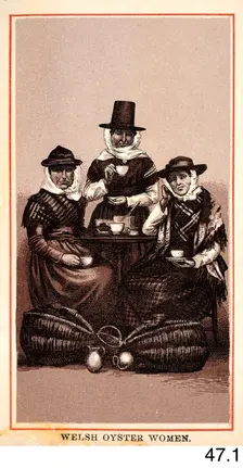 Welsh Oyster Women, c1860s-1880s. Creator: Charles Smith Allen