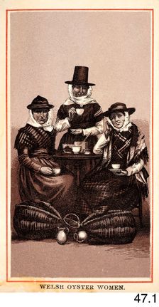 Welsh Oyster Women, c1860s-1880s. Creator: Charles Smith Allen