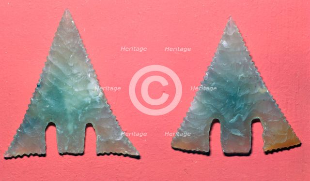 Welsh neolithic arrowheads. Artist: Unknown