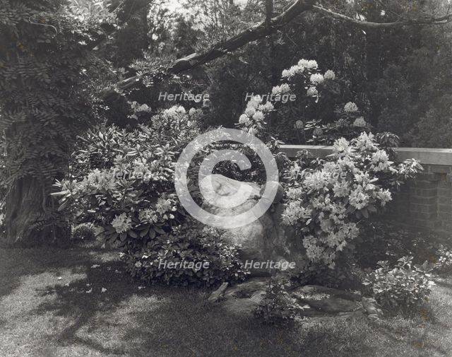 "Welwyn," Harold Irving Pratt house, 100 Crescent Beach Road, Glen Cove, New York, c1918. Creator: Frances Benjamin Johnston.