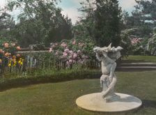 "Welwyn," Harold Irving Pratt house, 100 Crescent Beach Road, Glen Cove, New York, c1918. Creator: Frances Benjamin Johnston