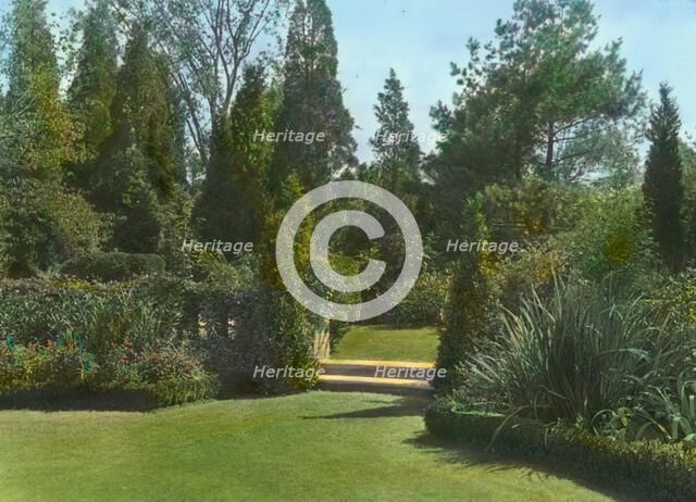 "Welwyn," Harold Irving Pratt house, 100 Crescent Beach Road, Glen Cove, New York, c1914. Creator: Frances Benjamin Johnston.