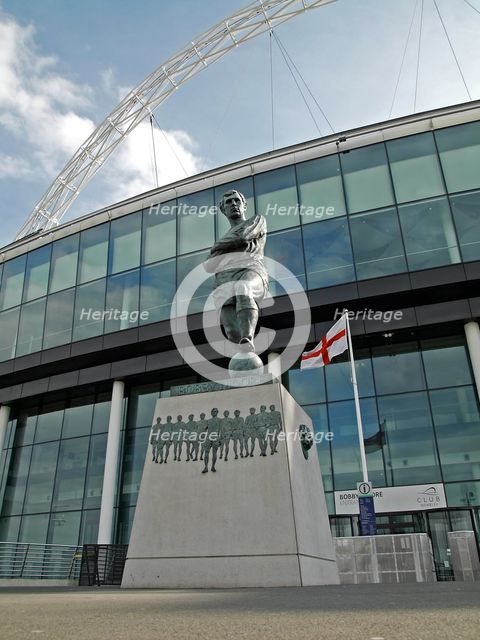Wembley Stadium, Olympic Way, Brent, London, 2011. Creator: Simon Inglis.