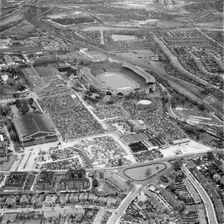Wembley Stadium, London, 1955. Artist: Aerofilms