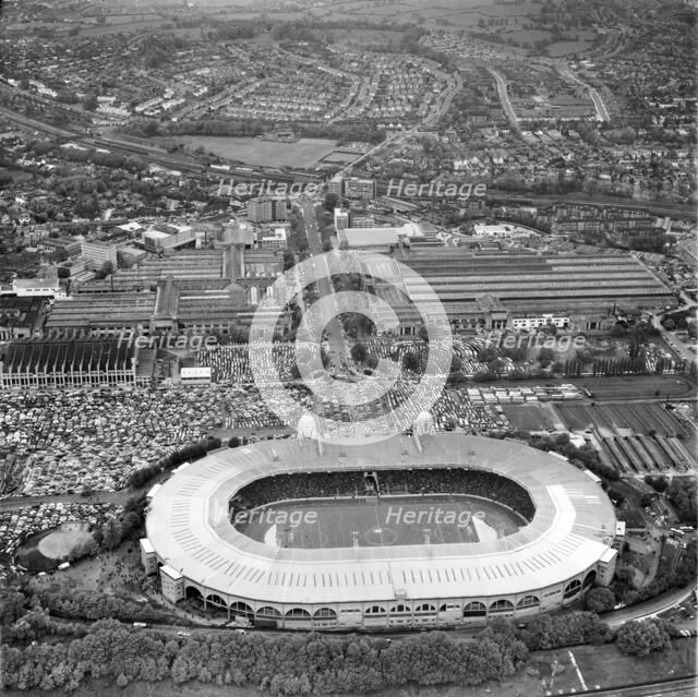 Wembley Stadium, London, 1963. Artist: Aerofilms.