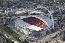 Wembley Stadium, London, 2021. Creator: Damian Grady