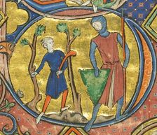 Wenceslaus Psalter, about 1250-1260. Creator: Unknown