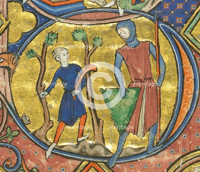 Wenceslaus Psalter, about 1250-1260. Creator: Unknown.