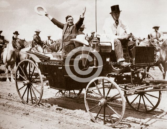 Wendell Willkie, American politician, Cheyenne, Wyoming, USA, 1940. Creator: Unknown.