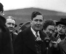 Wendell Willkie Talking to the Camera, 1941. Creator: British Pathe Ltd