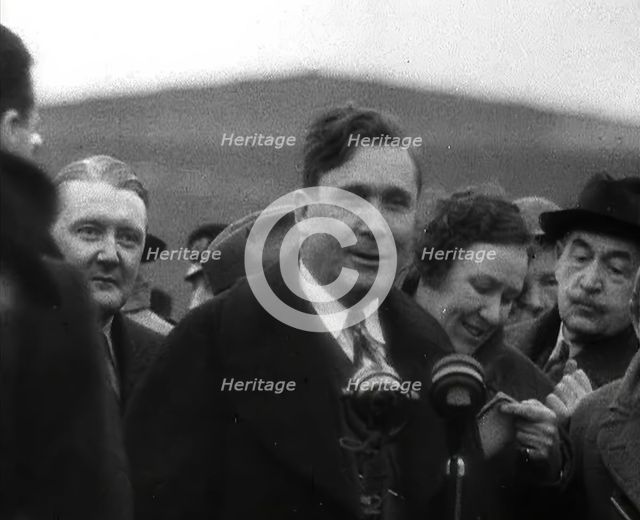 Wendell Willkie Talking to the Camera, 1941. Creator: British Pathe Ltd.