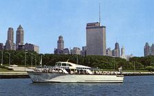 Wendella boat rides, Chicago, Illinois, USA, 1960