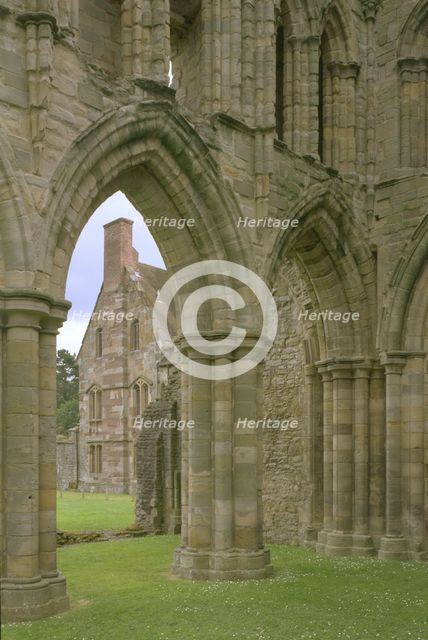 Wenlock Priory, Much Wenlock, Shropshire, 1998. Artist: J Bailey