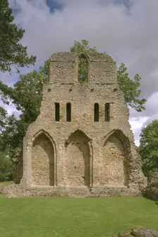Wenlock Priory, Much Wenlock, Shropshire, 1998. Artist: J Bailey