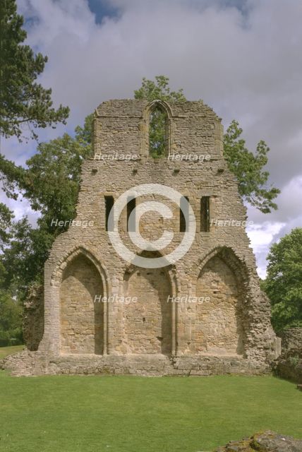 Wenlock Priory, Much Wenlock, Shropshire, 1998. Artist: J Bailey