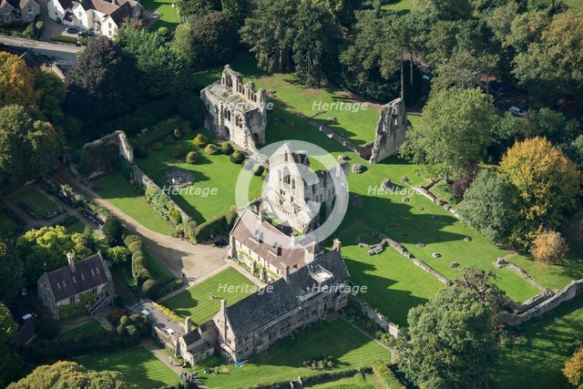 Wenlock Priory, the remains of a Cluniac Priory, Shropshire, 2017. Creator: Damian Grady.