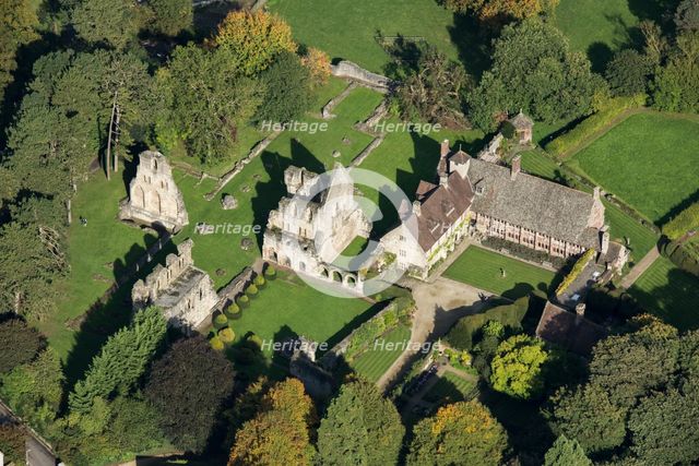 Wenlock Priory, the remains of a Cluniac Priory, Shropshire, 2017. Creator: Damian Grady.