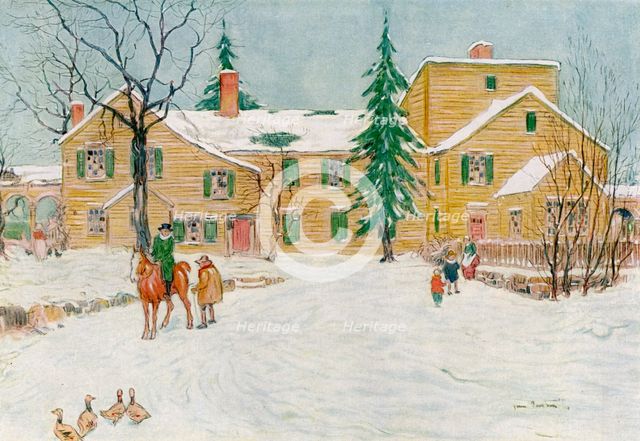 Wentworth Mansion, New Hampshire, USA, c18th century (1921).Artist: James Preston