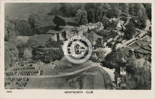 'Wentworth Club', c1940. Artist: Unknown.
