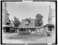 Wentworth Hall and cottages, Jackson, N.H., between 1890 and 1901. Creator: Unknown