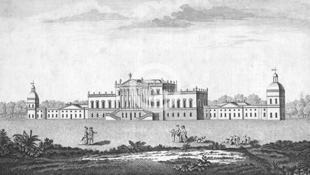 Wentworth Woodhouse, Yorkshire, c1780. Artist: Unknown.