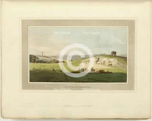 Wentworth, Yorkshire, 1803. Creators: William Holl I, Samuel Porter.