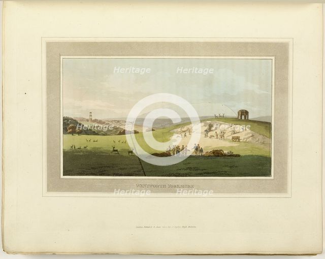 Wentworth, Yorkshire, 1803. Creators: William Holl I, Samuel Porter.