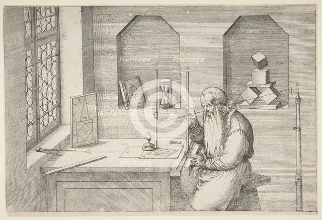 Wenzel Jamnitzer, 16th century. Creator: Jost Ammon.