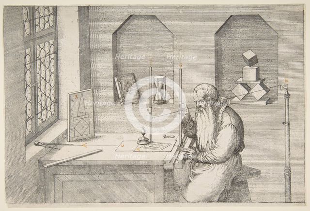 Wenzel Jamnitzer, 16th century. Creator: Jost Ammon.