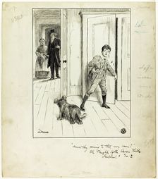 Were They Coming to That Very Room? (The Knights of the Square Table), c.1890. Creator: A. Monro