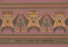 We're a Band of Brothers, ca. 1883, based on a design of ca. 1867. Creator: Christopher Dresser