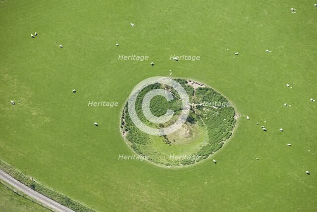 Wermere Pond (also known as Lavermere), Elcombe Down, Wiltshire, 2015. Creator: Historic England Staff Photographer.