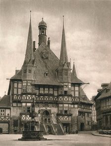 Wernigerode - Rathaus 1931. Artist: Kurt Hielscher