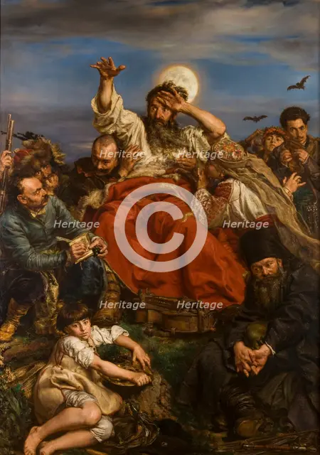 Wernyhora, 1884. Creator: Jan Matejko.