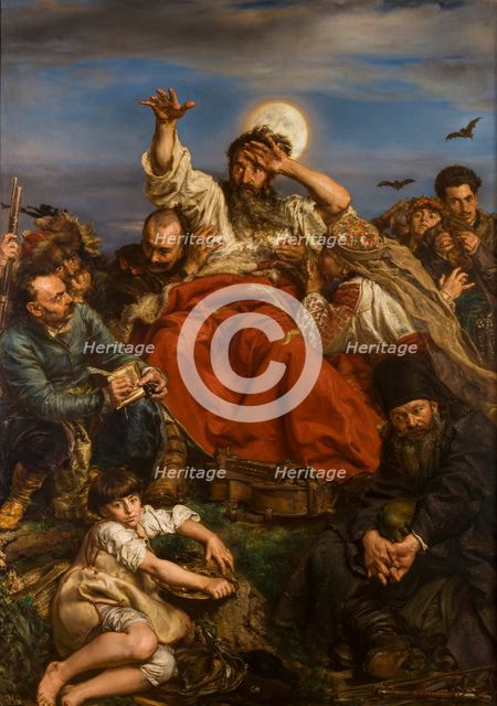 Wernyhora, 1884. Creator: Jan Matejko.
