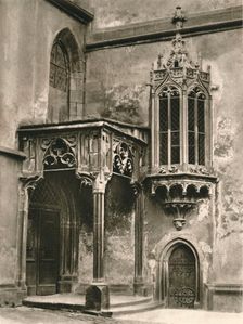 Wertheim a. Main - Porch and choir of the Parochial Church 1931. Artist: Kurt Hielscher