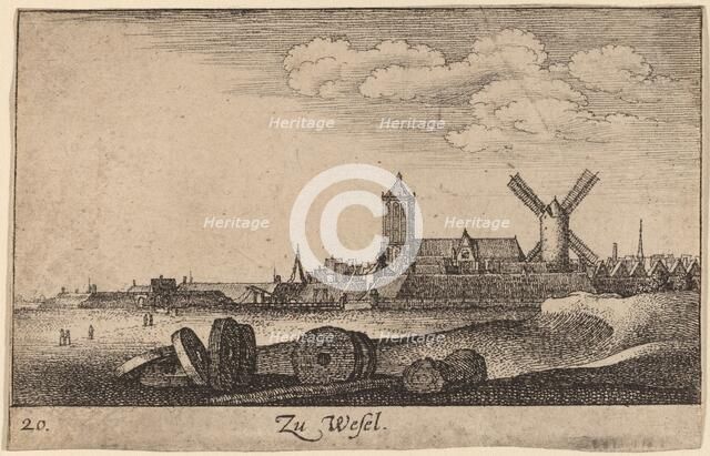Wesel, 1635. Creator: Wenceslaus Hollar.